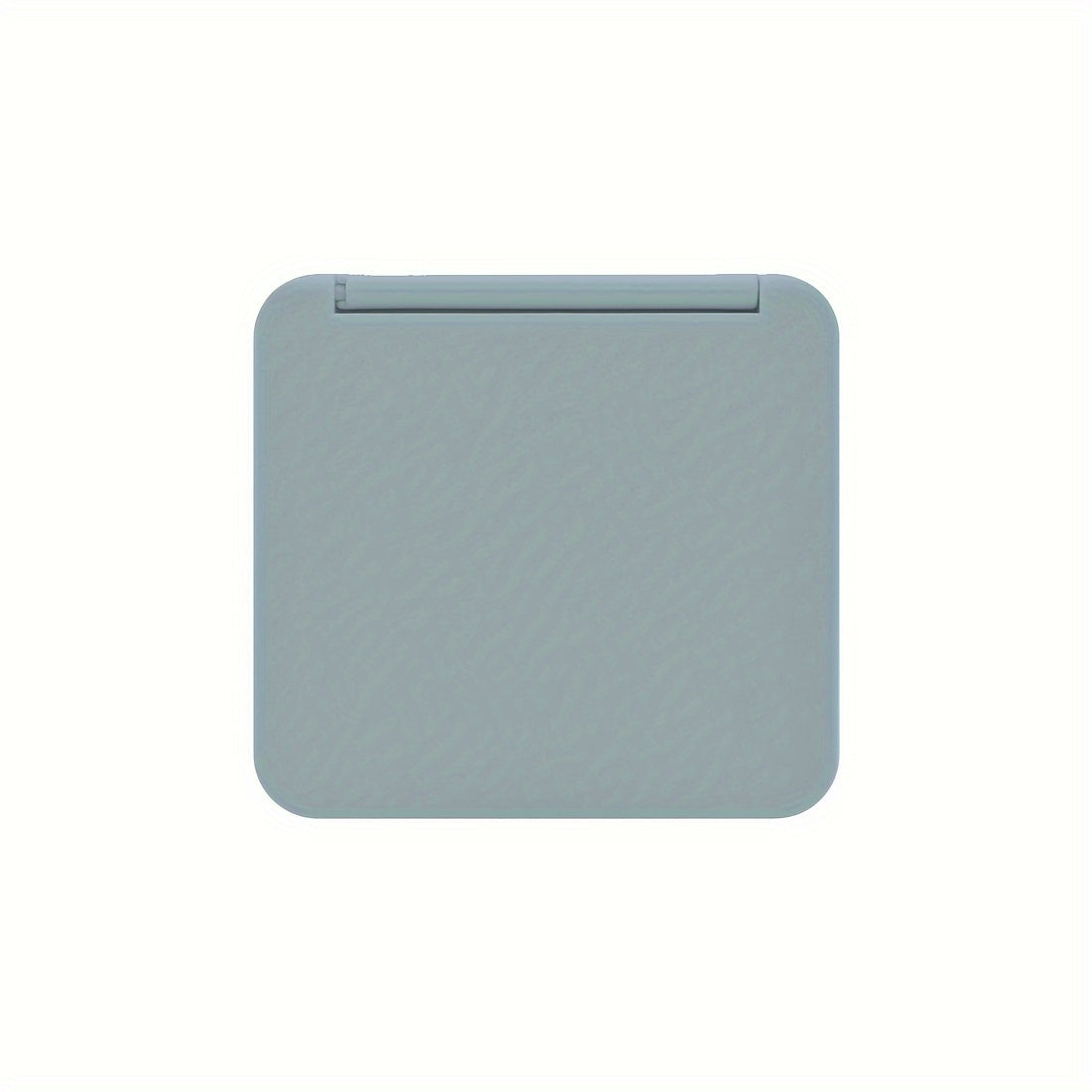 Personalized Floral Mini Makeup Mirror with Custom Photo and Text for Travel and Purses