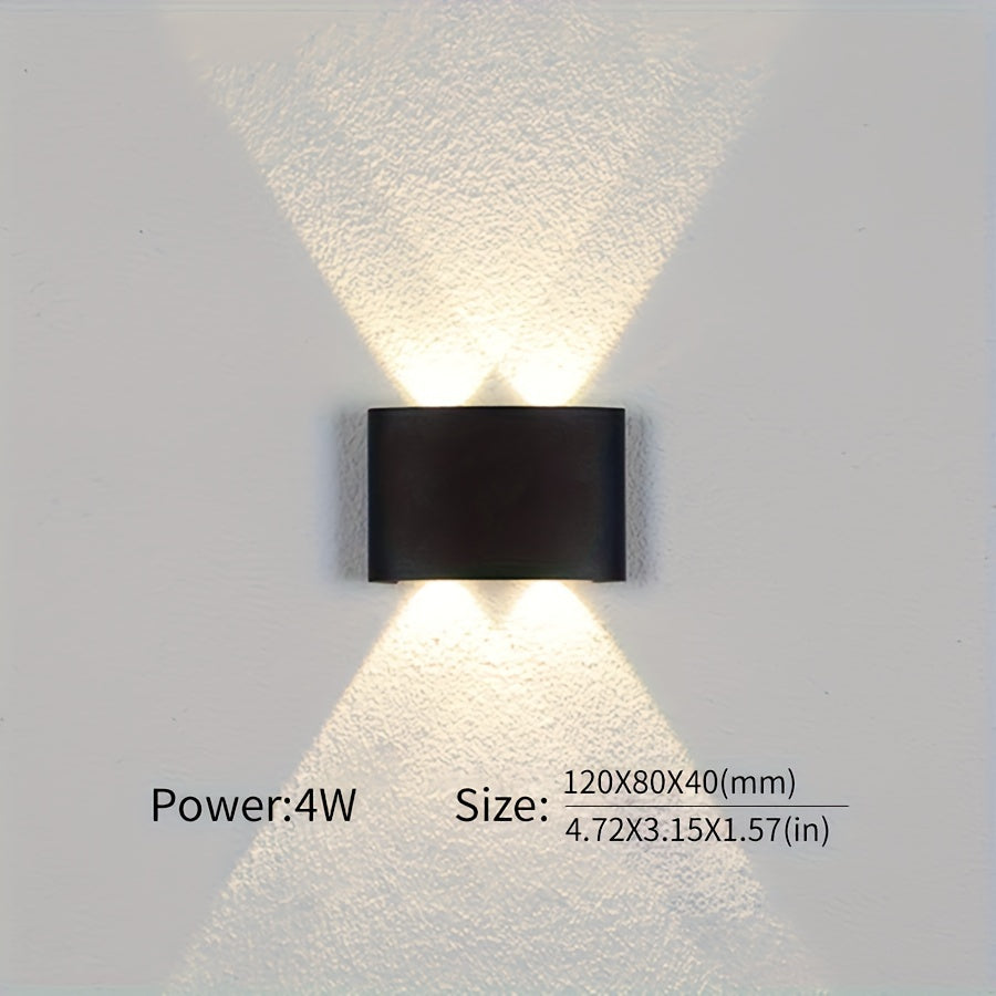 Wall Light with Adjustable Wattage 2W-10W for Indoor and Outdoor Use 85-265V