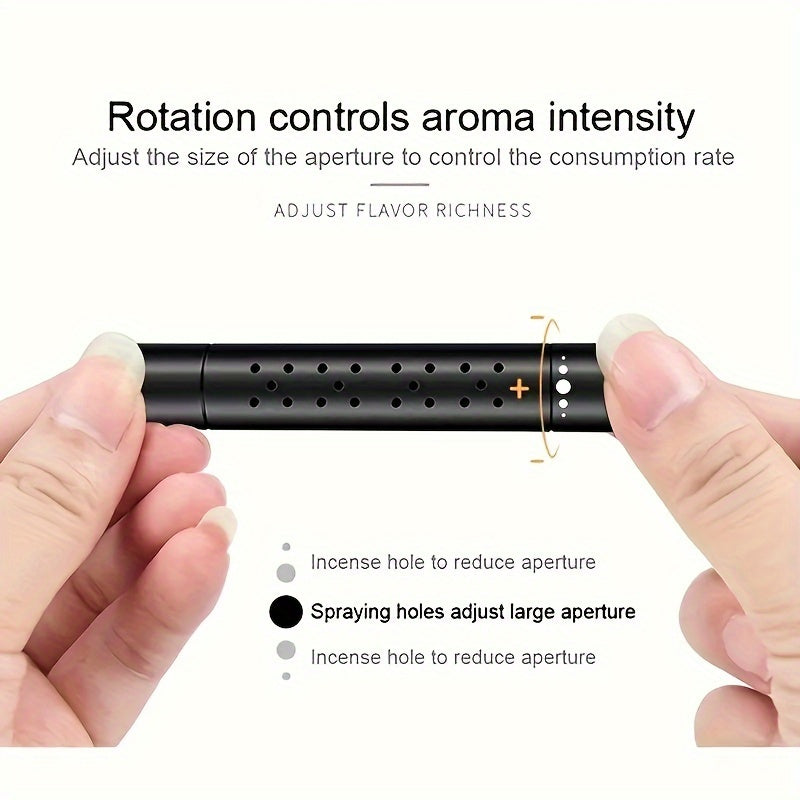 6 dona Avtomobil havo chiqishi uchun havo tozalovchi, qattiq aromaterapiya, uzoq davom etadigan, nafis