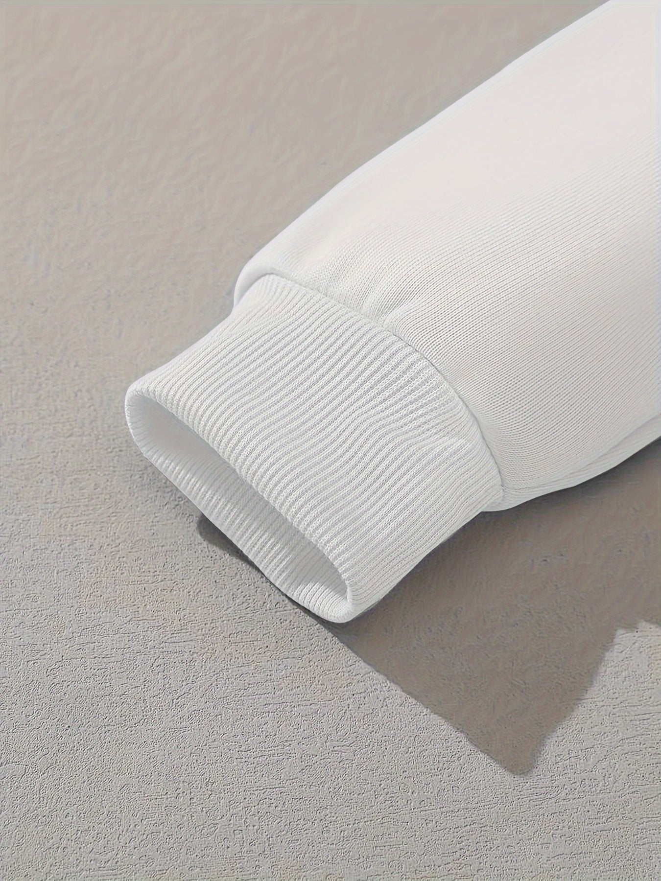 Мужская повседневная толстовка с длинным рукавом, на шнурке, из трикотажа из полиэстера, осень-зима