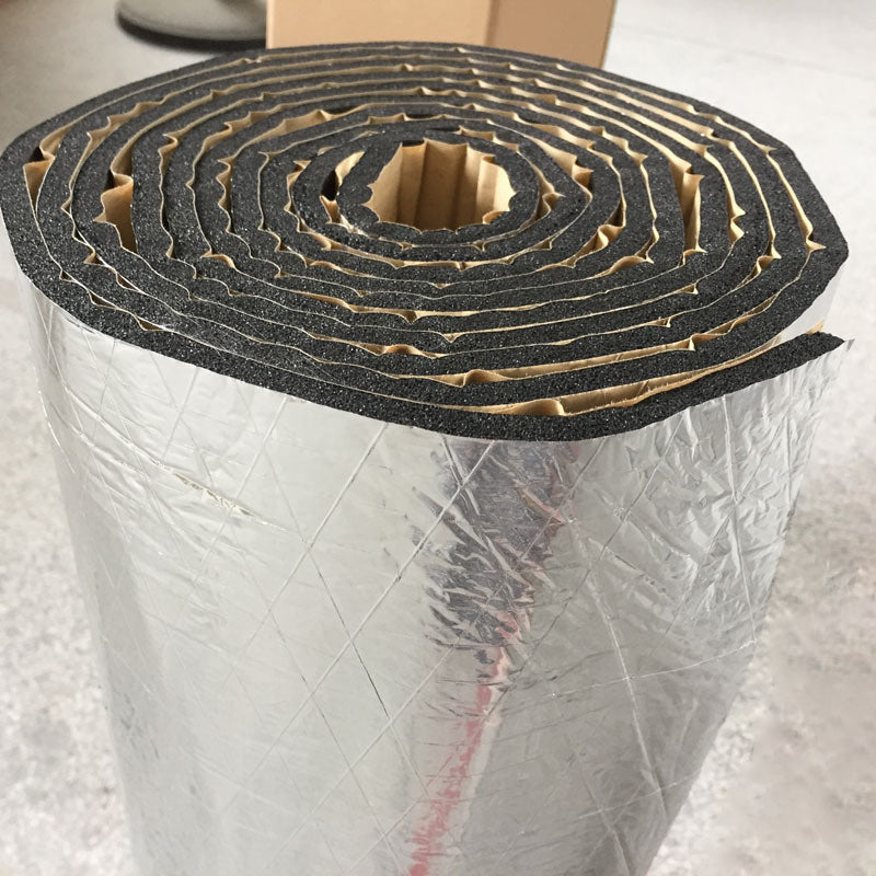 Car Sound Deadener Mat 15/10/5mm Thick Noise Insulation Heat Reduction Foam 200x50cm