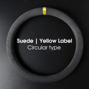 Universal Suede Leather Steering Wheel Cover Non-slip Breathable Four Seasons