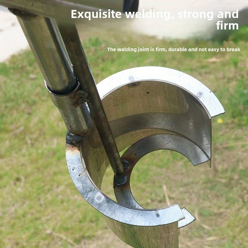 Stainless Steel Bulb Planter Garden Tool for Seed Planting and Flower Cultivation