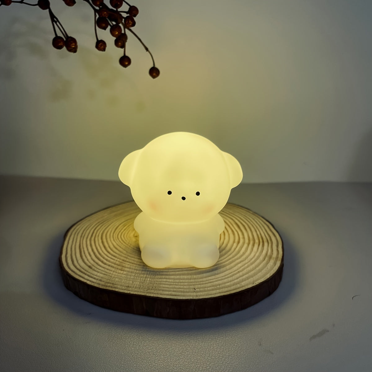 Luz LED divertida para perros, regalo para amigos y familiares en vacaciones y ocasiones especiales