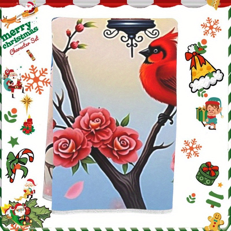 Soft Luxurious Christmas Towel 18x66cm Winter Holiday Decor