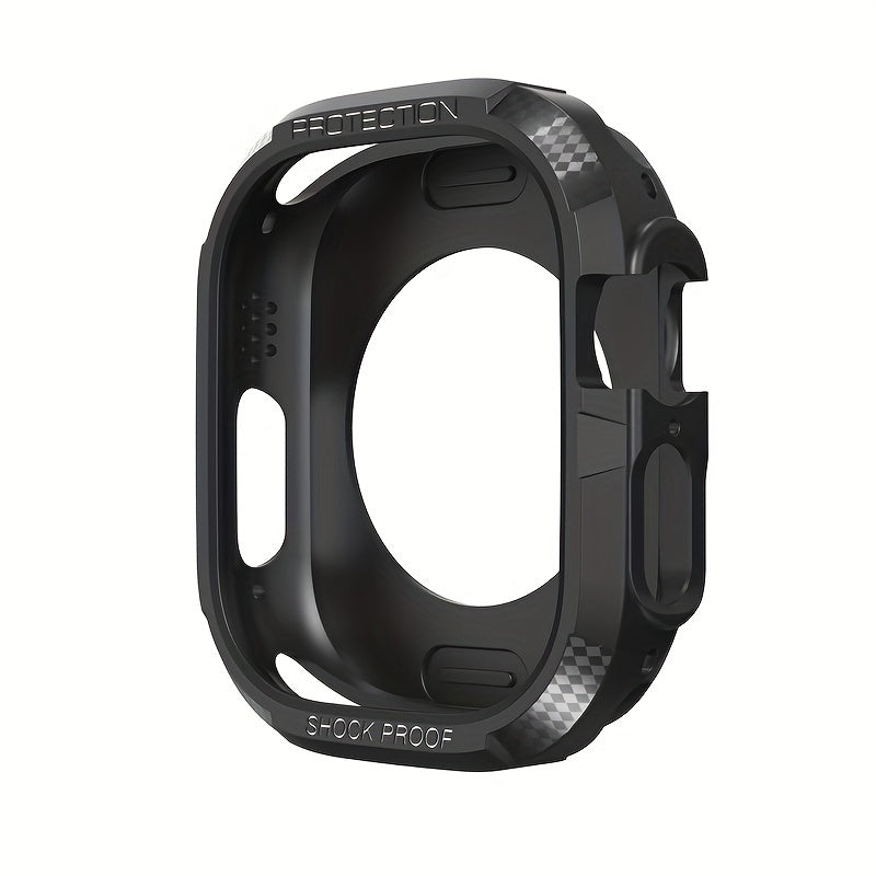 Rugged TPU Smartwatch Case for Apple Watch Series 2-9 and SE Lightweight Shockproof Cover