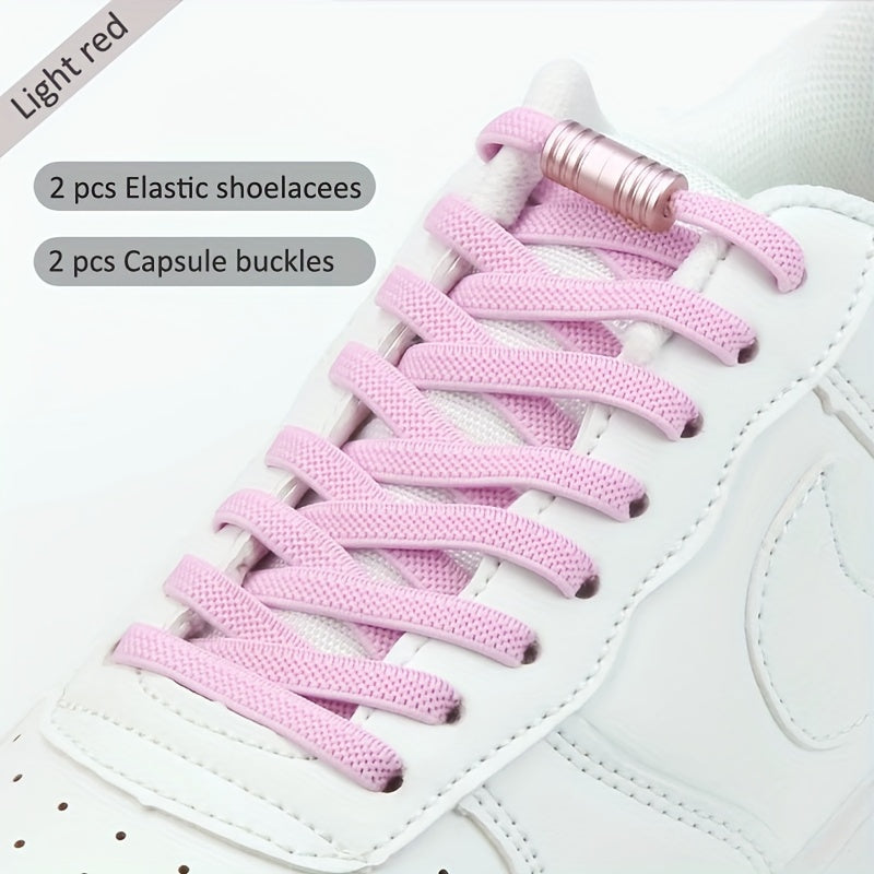 Uniseks elastik rang-barang toʻqilgan poyabzal lentalari uchun sneakers va kundalik poyabzal