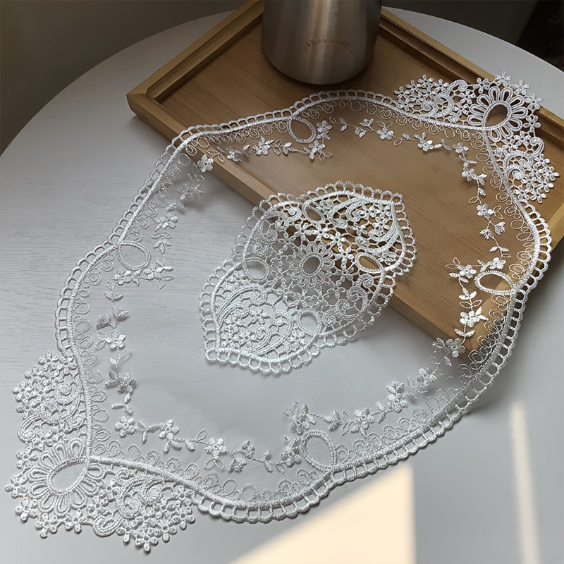Lace Placemat for Dining Table Home Kitchen Decorative Tableware