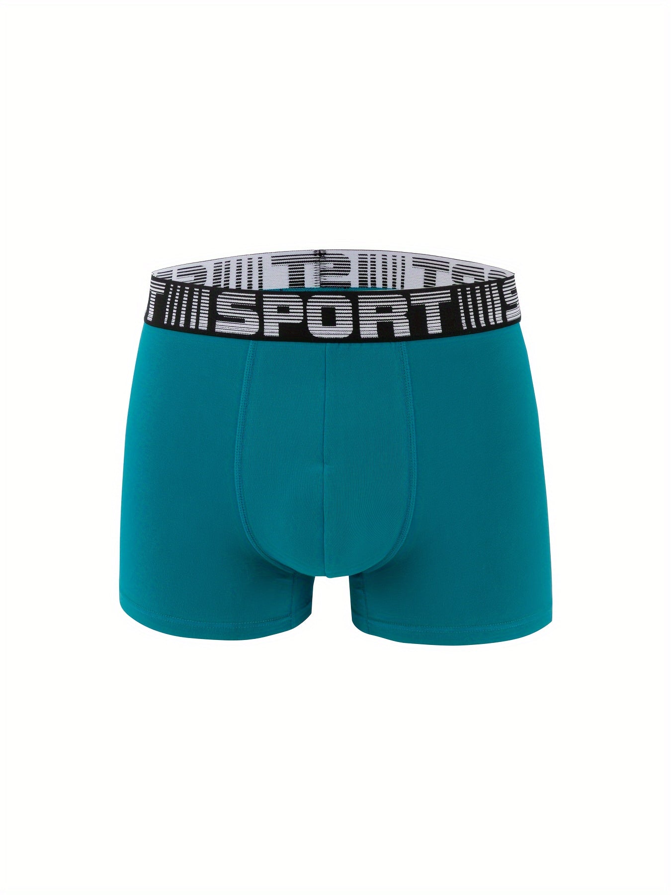 Men's Cotton Boxer Shorts Pack of 5 or 10 Solid Color Casual Medium Stretch