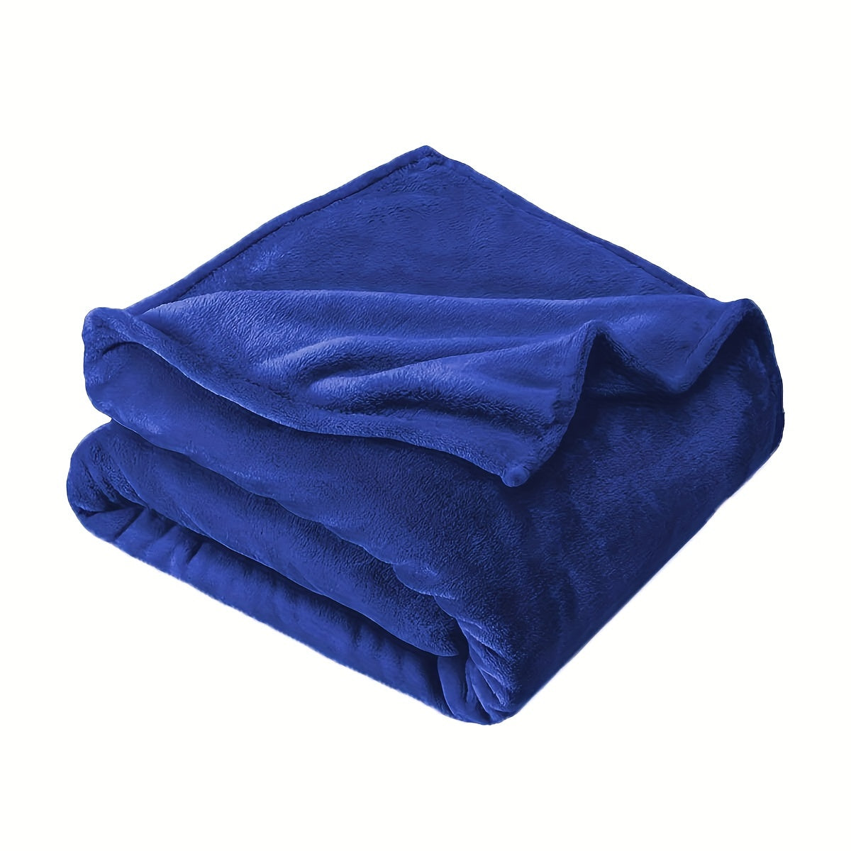 Soft Thick Solid Color Throw Blanket for Couch Sofa Bed Camping Travel