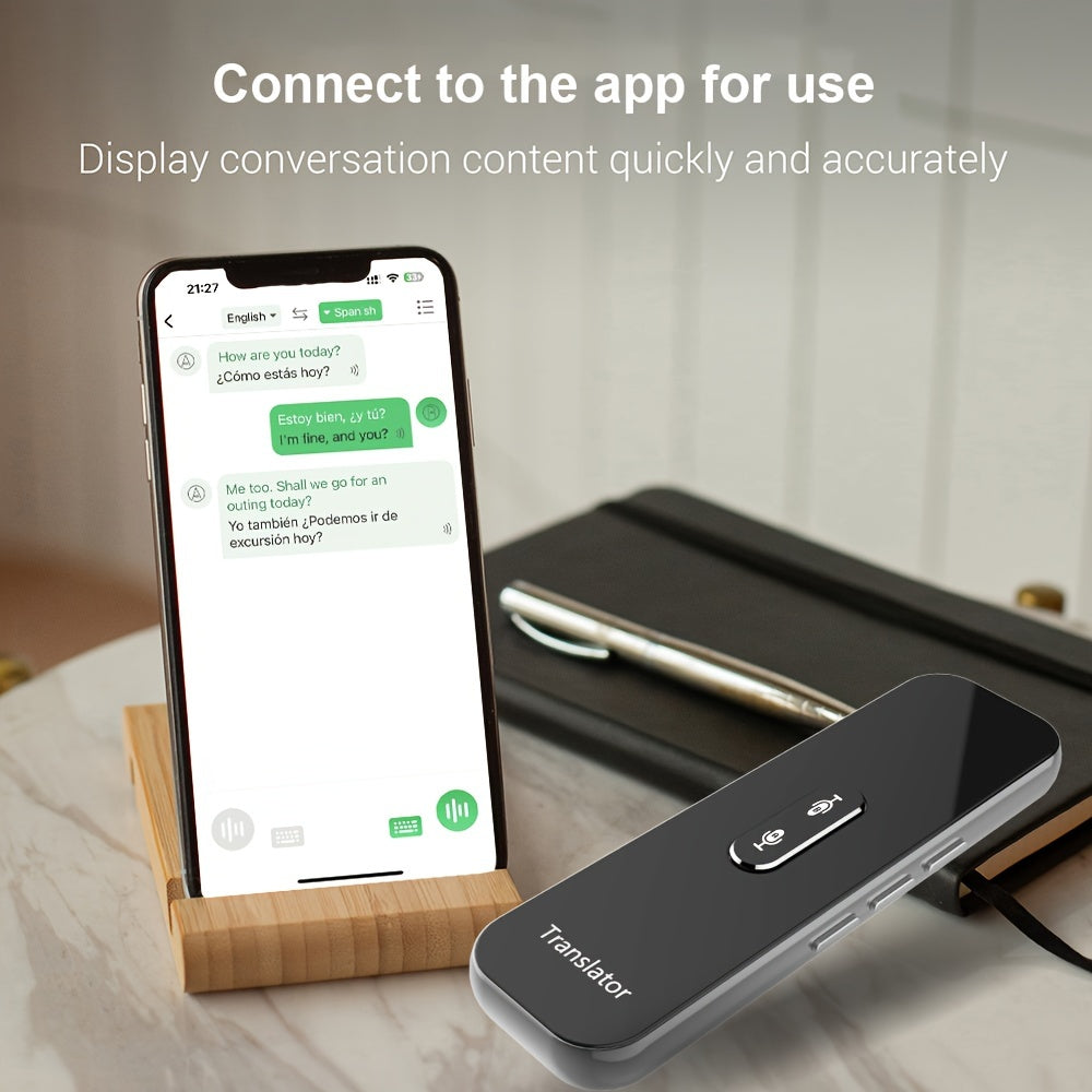137 языков умный голосовой переводчик для Android iOS беспроводной перевод в реальном времени