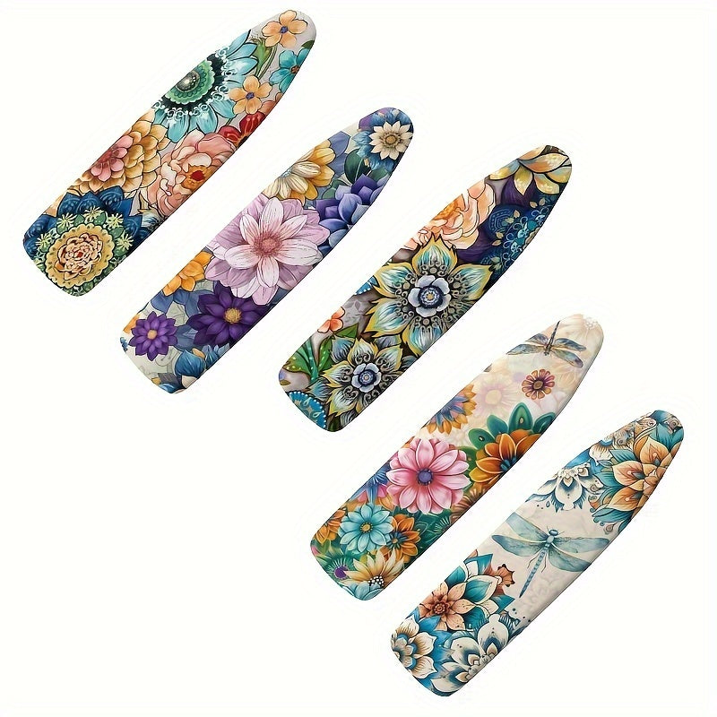 Standard Size Boho Mandala Ironing Board Cover with Heat Reflective Non-Stick Surface