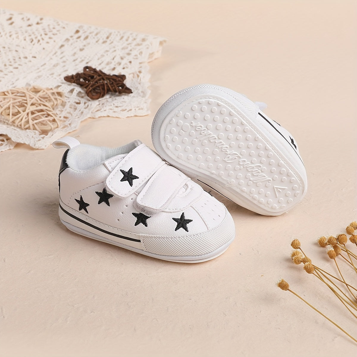 Baby Girl Sneakers Lightweight Non-Slip Shoes for All Seasons