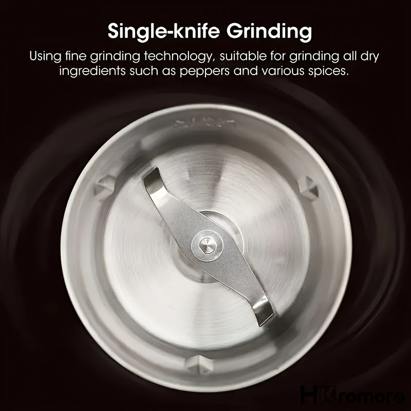 Electric Coffee Grinder for Spices Herbs and Grains Detachable Washable 30000 RPM