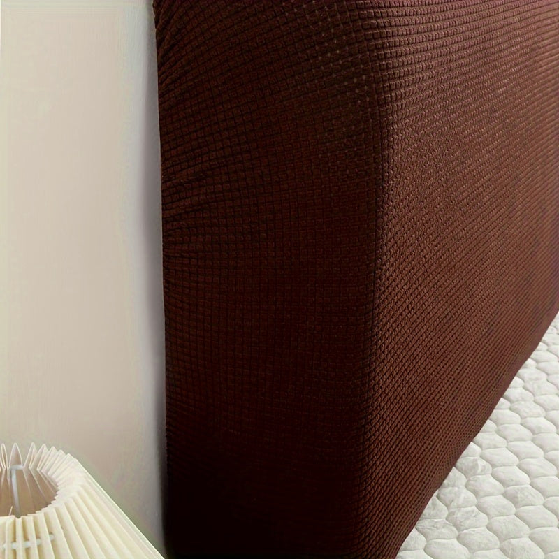 Machine Washable Polyester Fiber Fill Headboard Cover with Macaron-Inspired Corn Texture