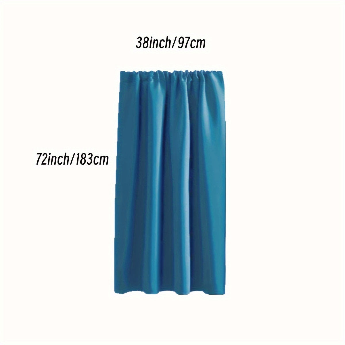 Insulated Blackout Curtains for Bedroom Room Darkening Noise Reduction 1PC