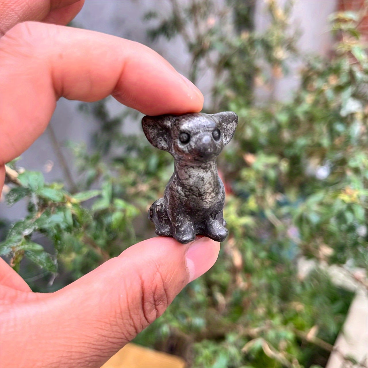 Crystal Chihuahua Dog Carving Natural Crystal Home Decor Office Decor Gift