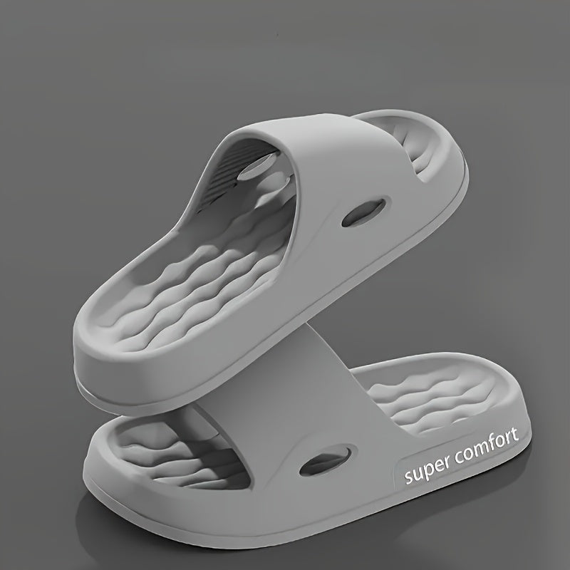 Unisex Casual Canvas Letter Slippers for Indoor Outdoor Use