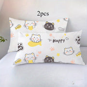 Disposable Bedding Set Double Sheet and Pillowcases for Travel and Business