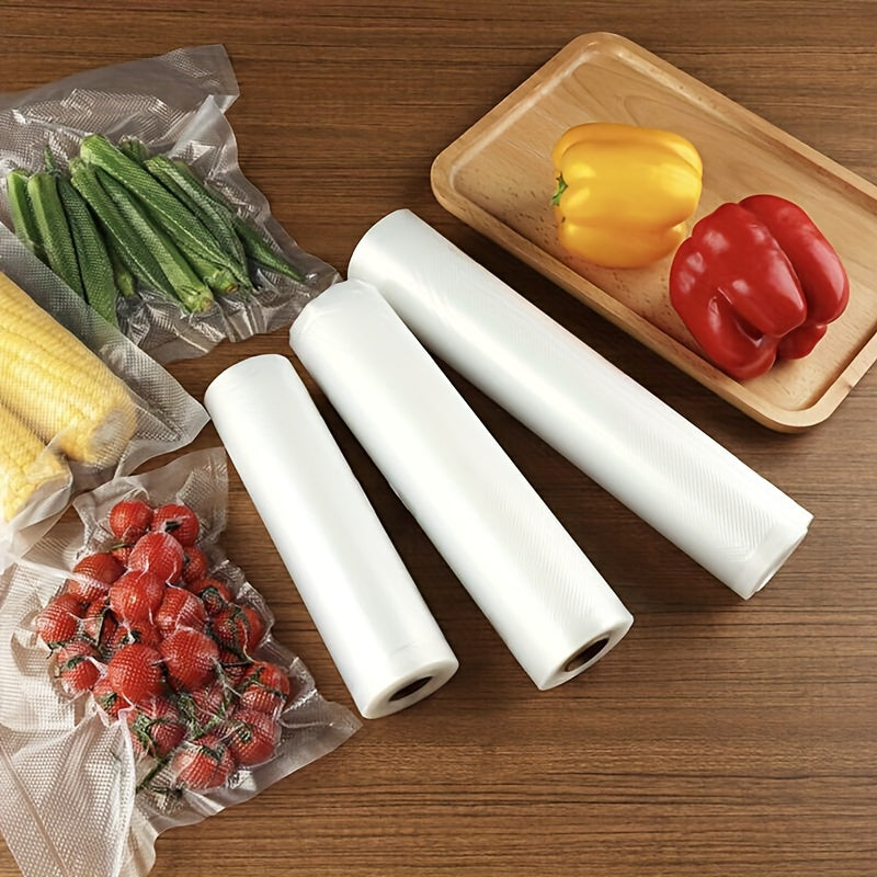 Oziq-ovqat uchun vakuumli muhrlash sumkalar, BPAsiz, tijorat darajasi, 2 ta rulon, turli o'lchamlarda