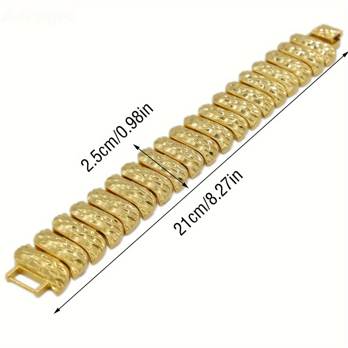 Copper Plated Link Chain Necklace for Men and Women Hip Hop Style for Daily Wear and Parties