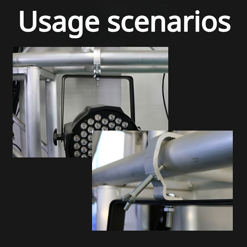 Moslashuvchan sahna chiroqlari uchun Par va Beam chiroqlari uchun olmoslar to'plami, Kumush kulrang, 1/4/10 dona