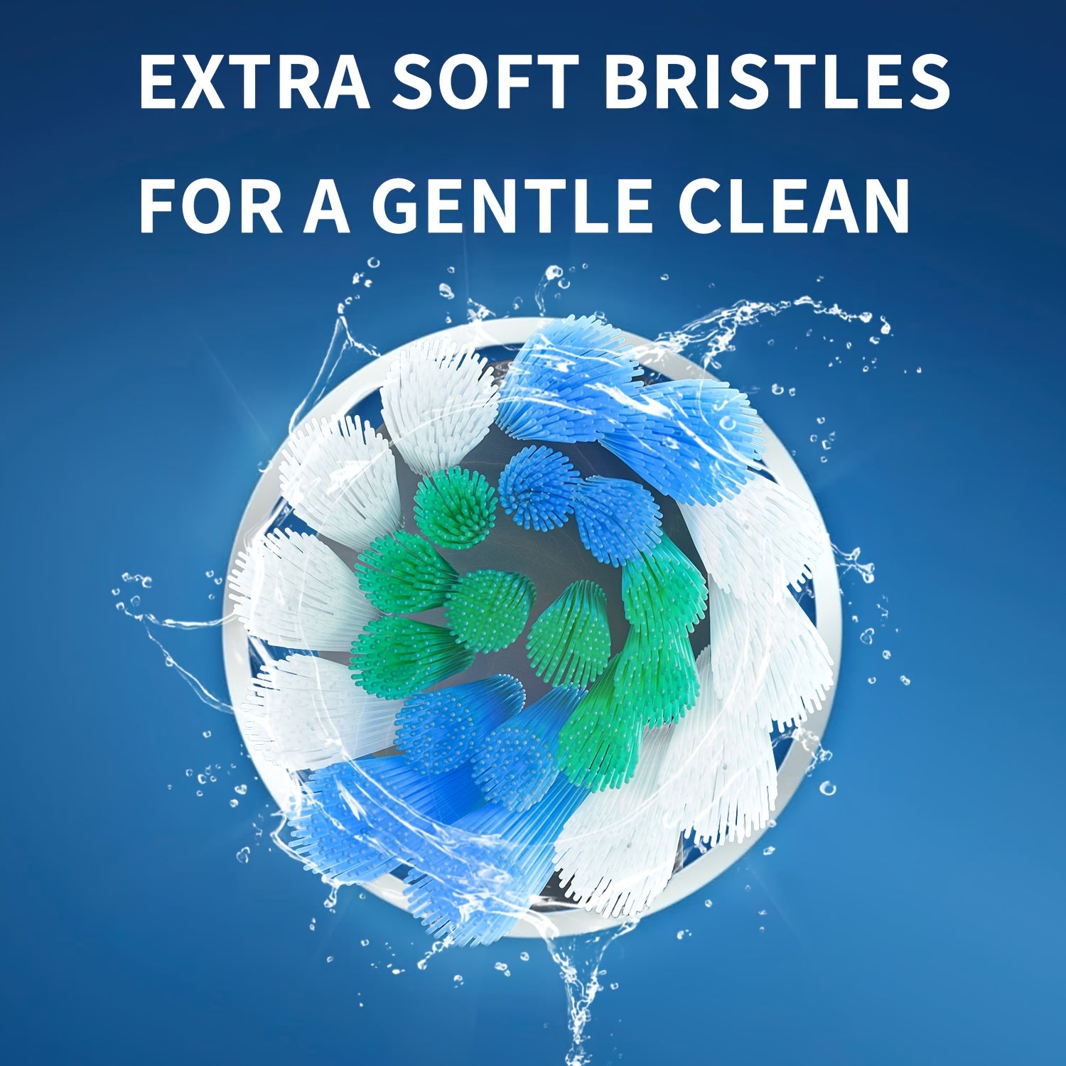 Children Electric Toothbrush Over 3 Years Old with 4 Brush Heads and USB-C Charging