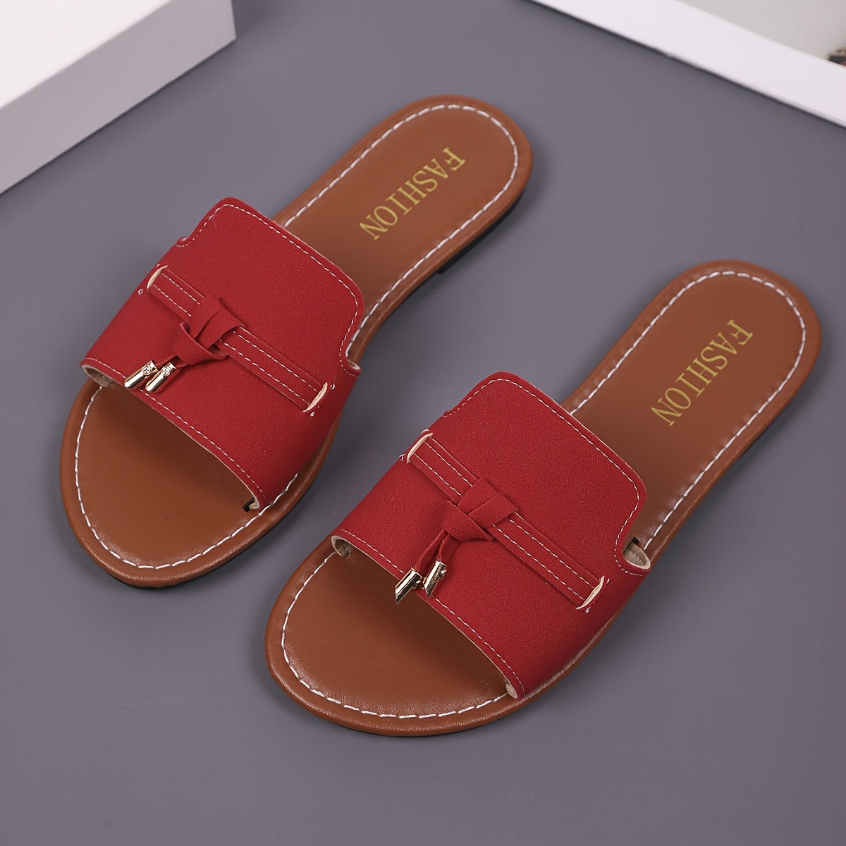 Women's Synthetic Slip-On Sandals Breathable Summer Comfort Wide Feet