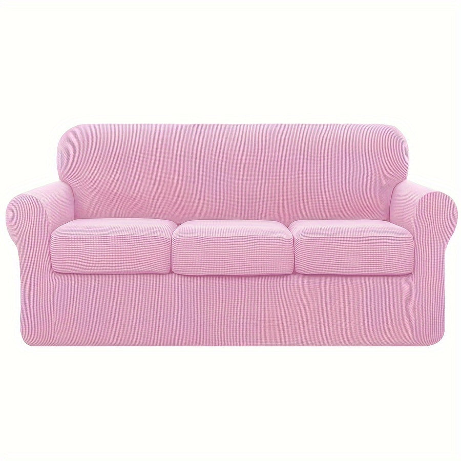 Мягкие чехлы для диванов для спальни, офиса, гостиной или домашнего декора. Доступны в наборах по 2, 3 или 4 предмета. Эластичные и защитные для диванов и мебели.