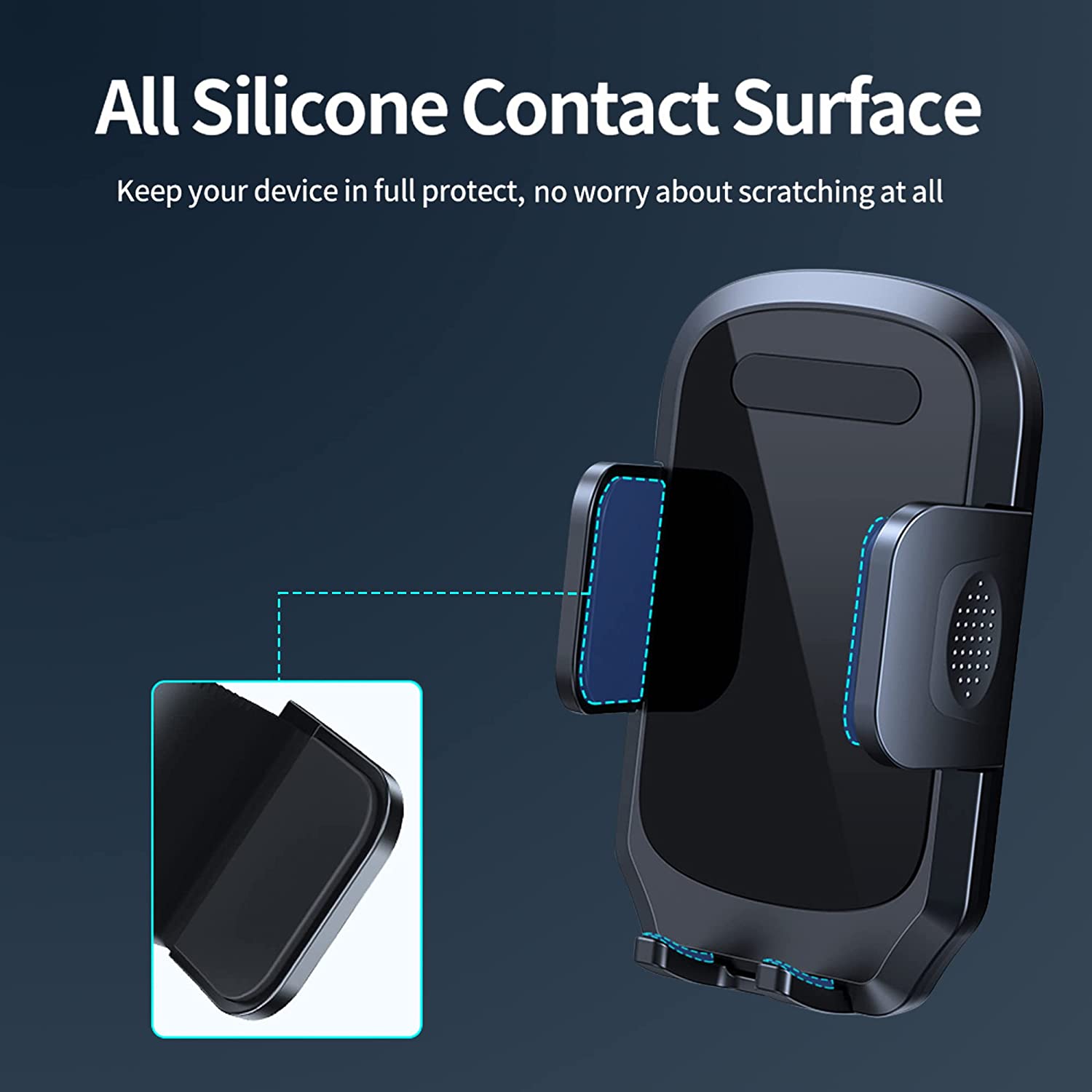 Universal 360° Rotatable Car Vent Phone Mount Adjustable Phone Holder