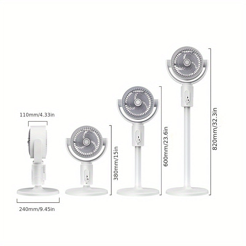 3-в-1 умный вентилятор с дистанционным управлением, ароматерапией, репеллентом от комаров, питание от USB