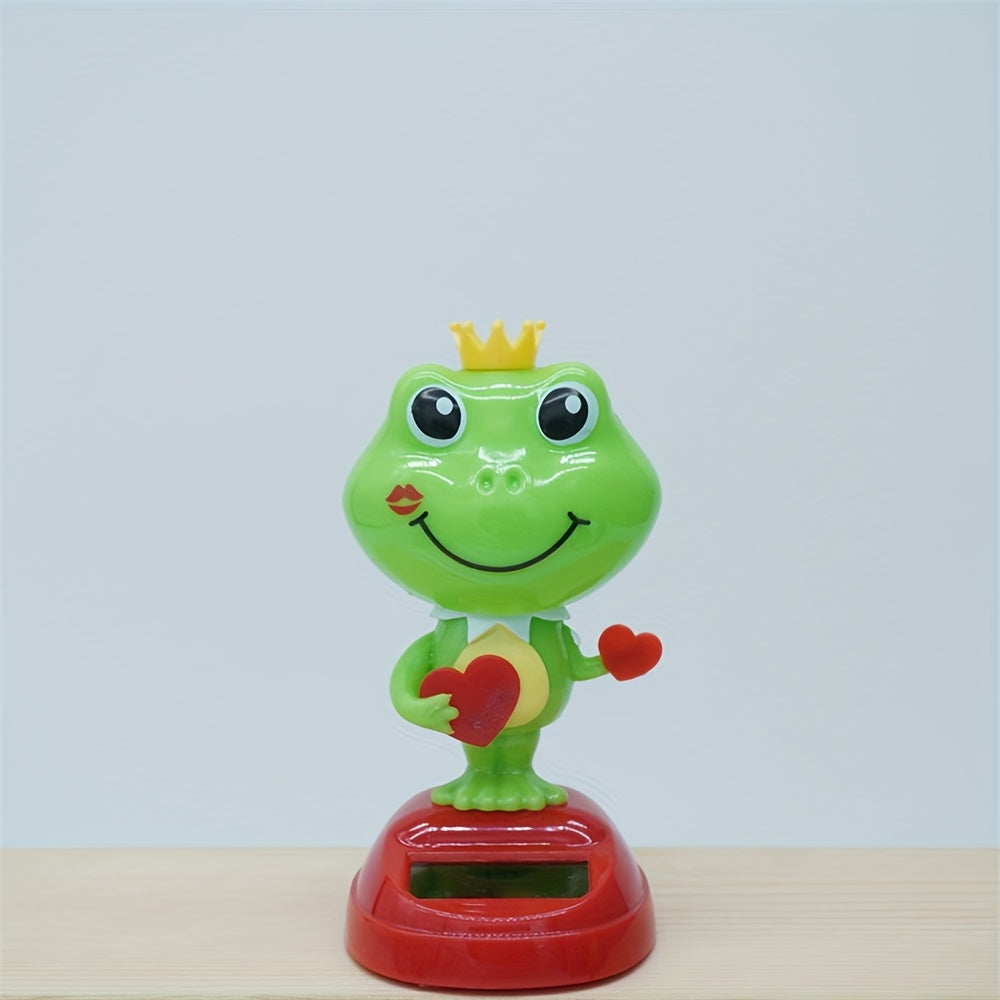 Милое украшение для панели с животным из ABS, кивок головы, автомобильный аксессуар