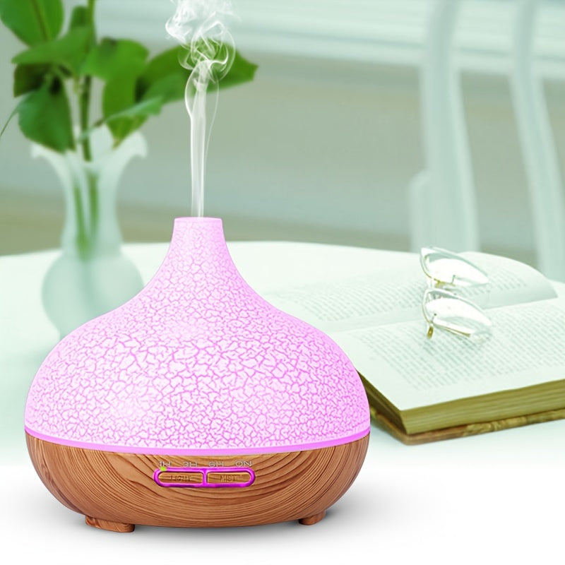 Uy ofisi uchun 7 LED ranglari va taymer bilan 550ml Ultrasonik Aroma Diffuser