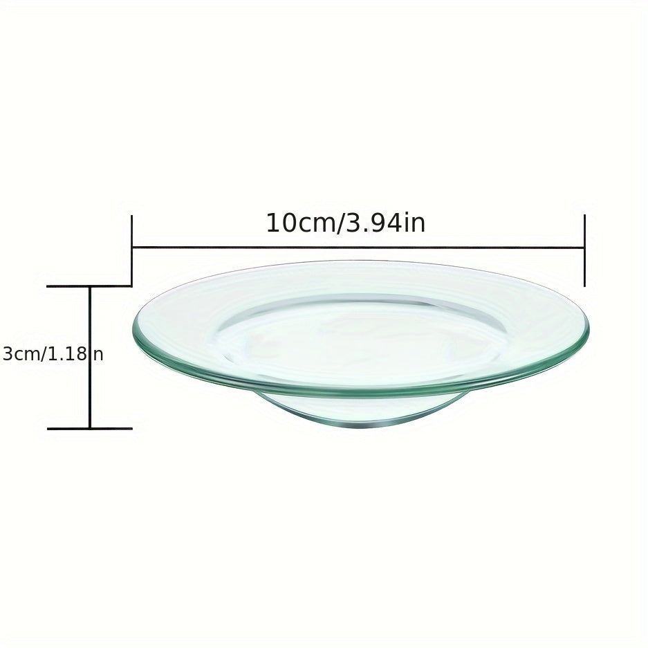 Стеклянная пластина замены для нагревателя для плавления воска и ламп ароматерапии