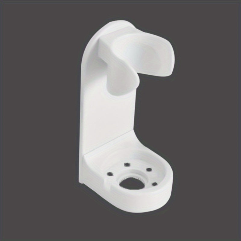 Wall Mount Toothbrush Holder Plastic Open Storage No Electricity Bathroom Accessory