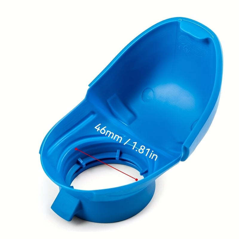 Avtomobil shisha yuvish suyuqligi idishining qopqog'i rezinali, 4.6 sm - 5.0 sm ga mos, funnel bilan birga