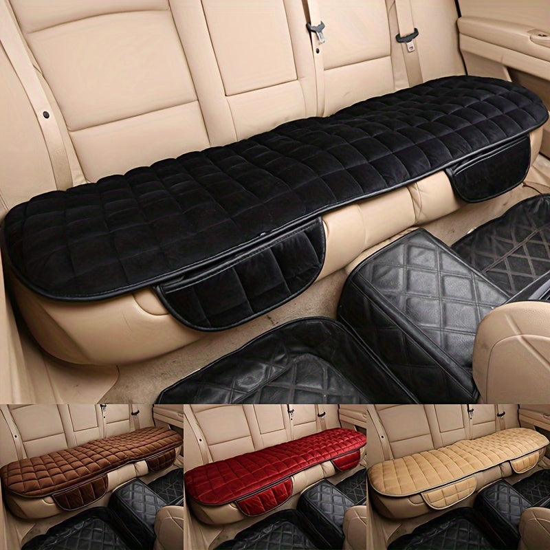 Чехол на заднее сиденье автомобиля из плюша, противоскользящий, защитный подлокотник для заднего ряда