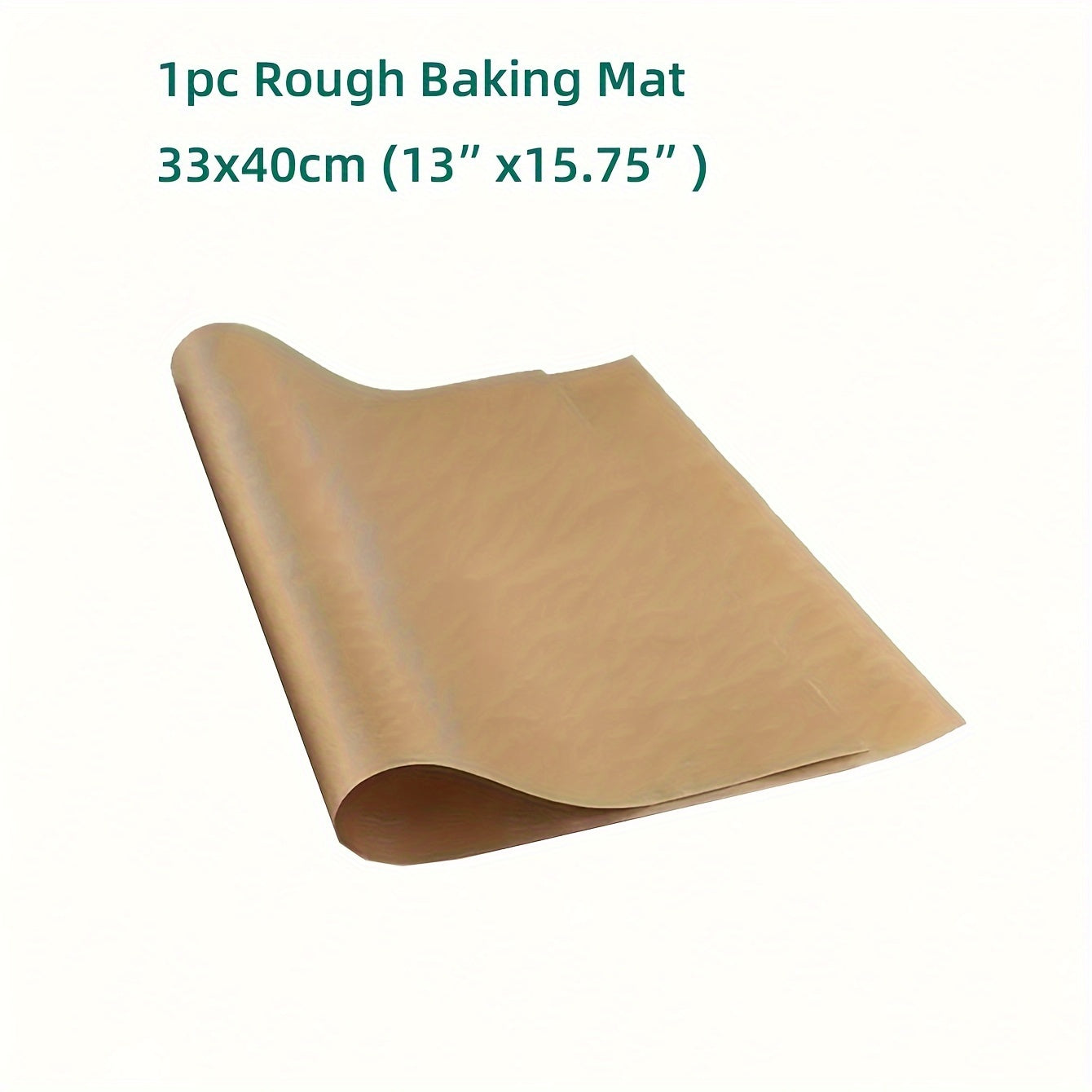 1/3 dona Katta 13"x15.75" Isitishga chidamli PTFE Listi pishirish va hunarmandchilik uchun, yopishmaydigan, qayta ishlatiladigan va yuviladigan.