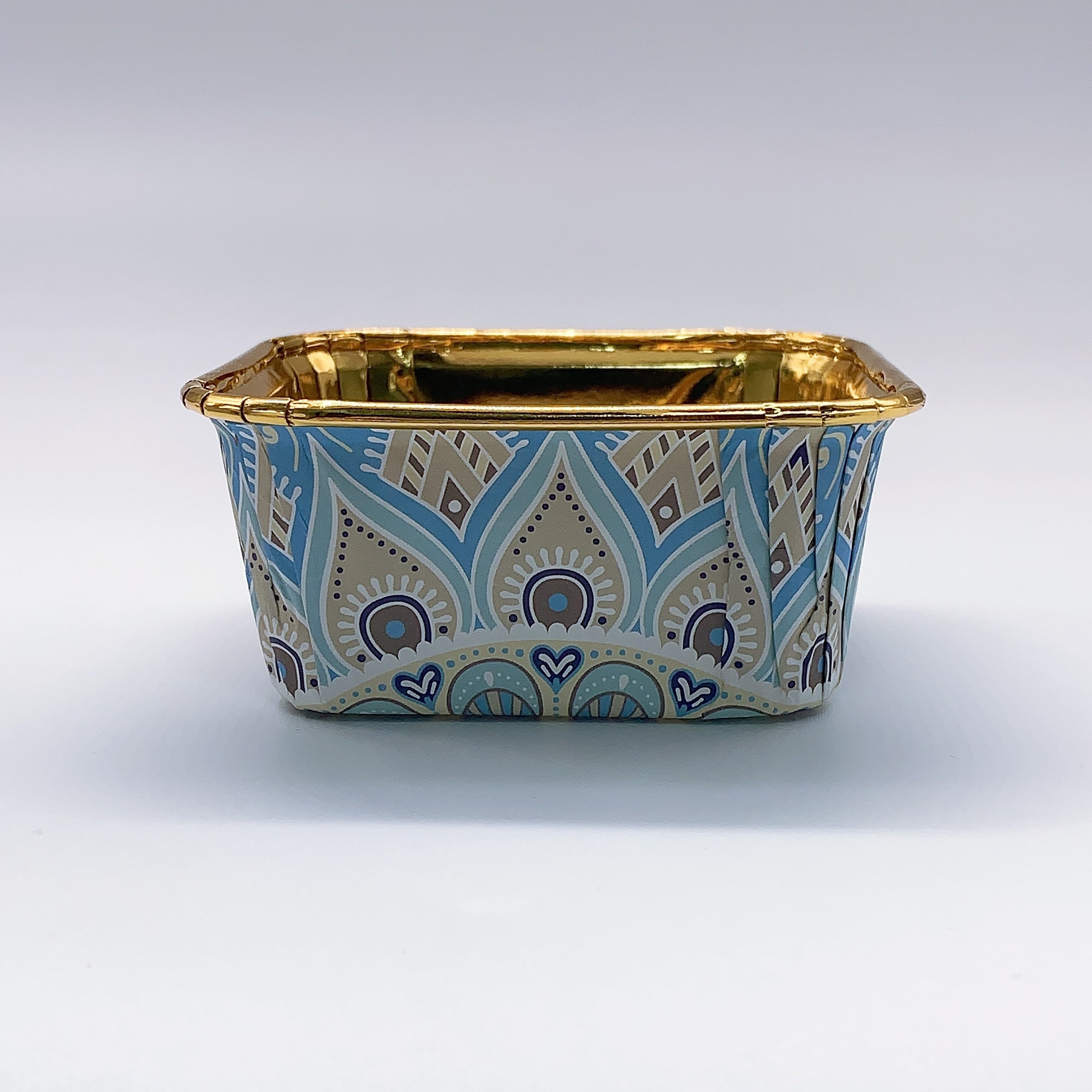 50 ta Boho uslubidagi issiqqa chidamli qog'oz keks uchun shisha, foydalanishga tayyor, yog'ga chidamli tort choynaklari