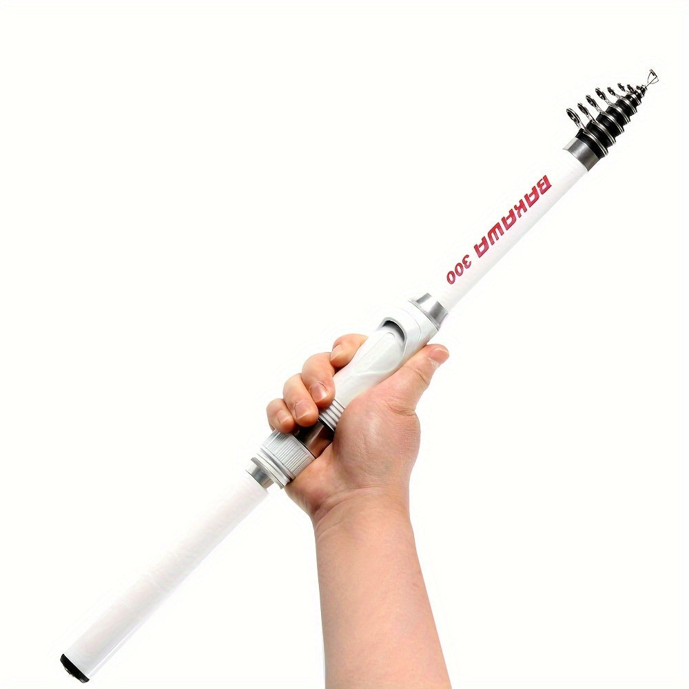 Telescopic Fishing Rod Carbon Fiber Glass Steel Spinning for Carp Travel 149cm-300cm