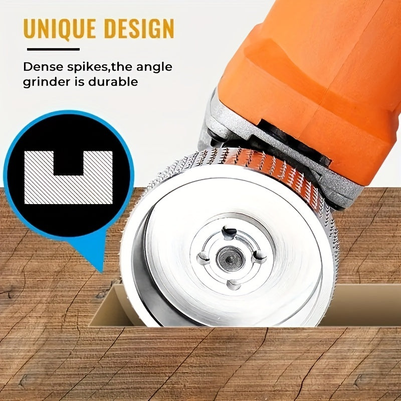 Universal Aluminum Disc Grinding Wheel with Studded Surface for Metal Grinding