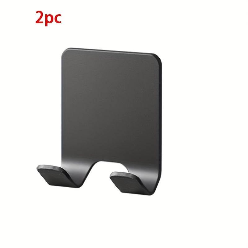 Estante de almacenamiento para baño con gancho para cuchillas sin perforaciones, ahorra espacio