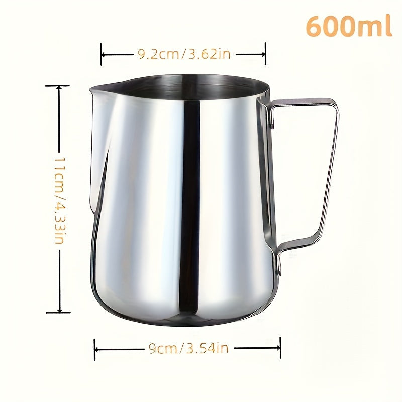 Stainless Steel Latte Art Cup for Frothing Milk and Coffee Decorating