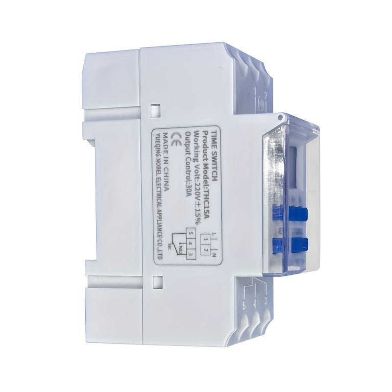 Compact Programmable Timer Rail-Mounted Controller 220V Automatic On/Off