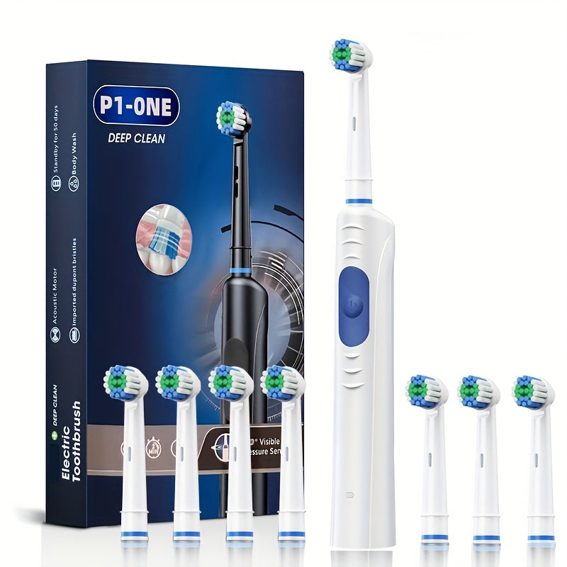 Rechargeable Electric Toothbrush for Adults and Couples Deep Cleaning Lithium Battery