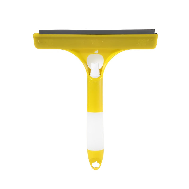 Professional uy tozalash vositasi: Ikki tomonlama shisha tozalagich va purkagich shishasi. Ko'p maqsadli deraza tozalash cho'tkasi silikon qopqog'i bilan. Derazalar, oynalar, pollar va avtomobillar uchun mos.