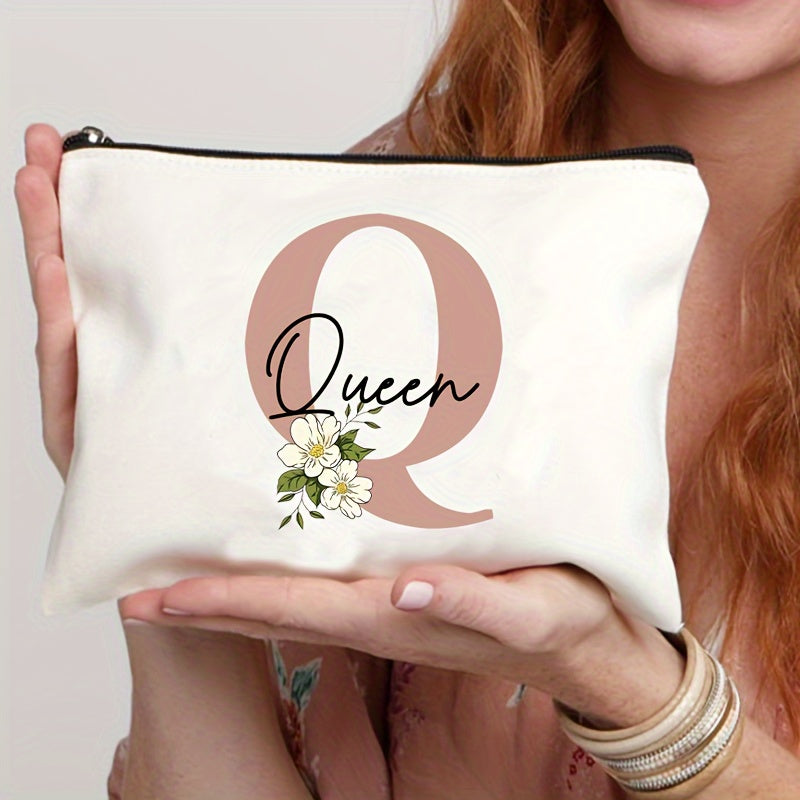 Personalized Makeup Bag Travel Toiletry Organizer Cosmetic Pouch for Women