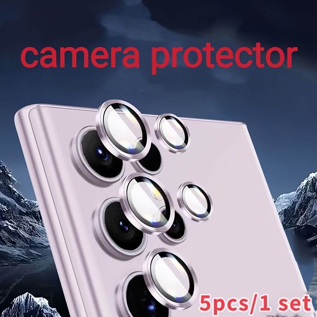 Anillos protectores de lentes de cámara de vidrio para modelos de las series Samsung A y S