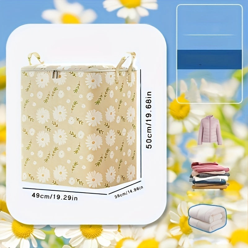 Bolsa de almacenamiento impermeable para ropa y edredones organizador bajo la cama duradero de polietileno