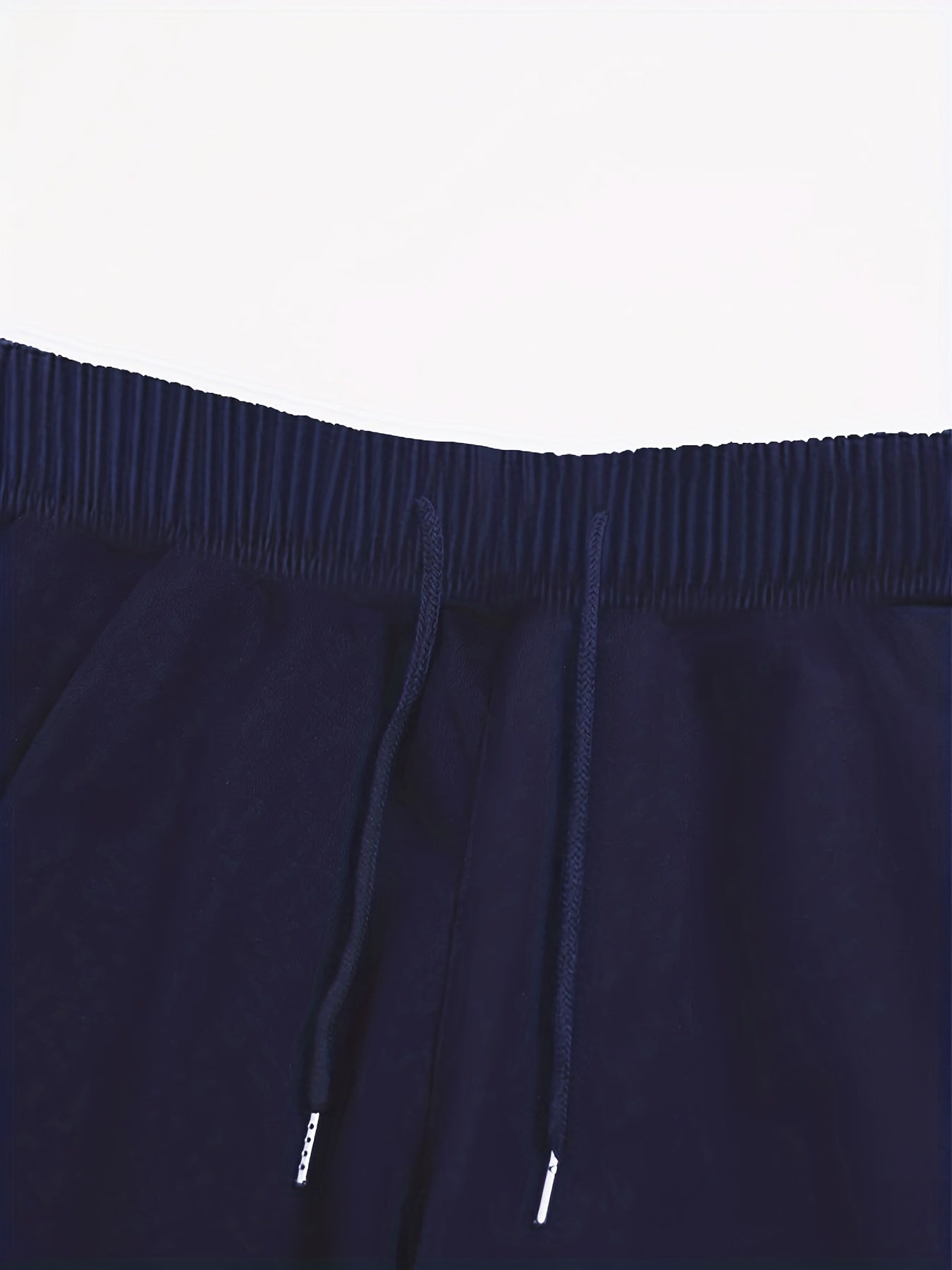 Large Knit Shorts for Women Solid Color Drawstring Casual Stretchy Large Size